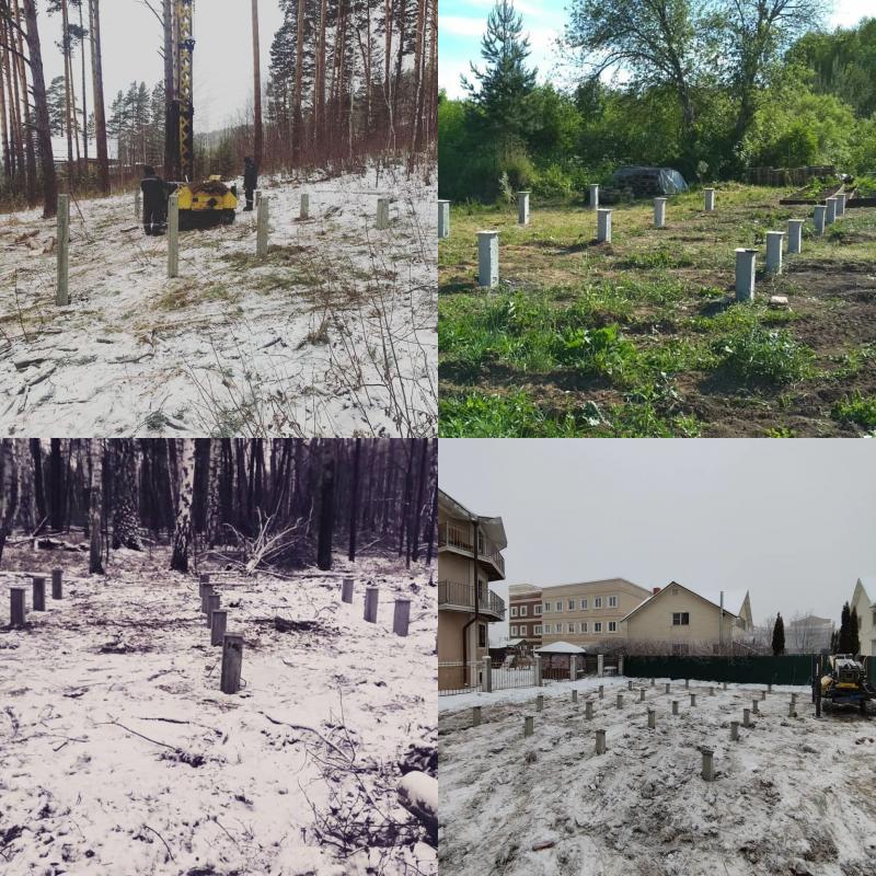 Забивные ЖБ сваи